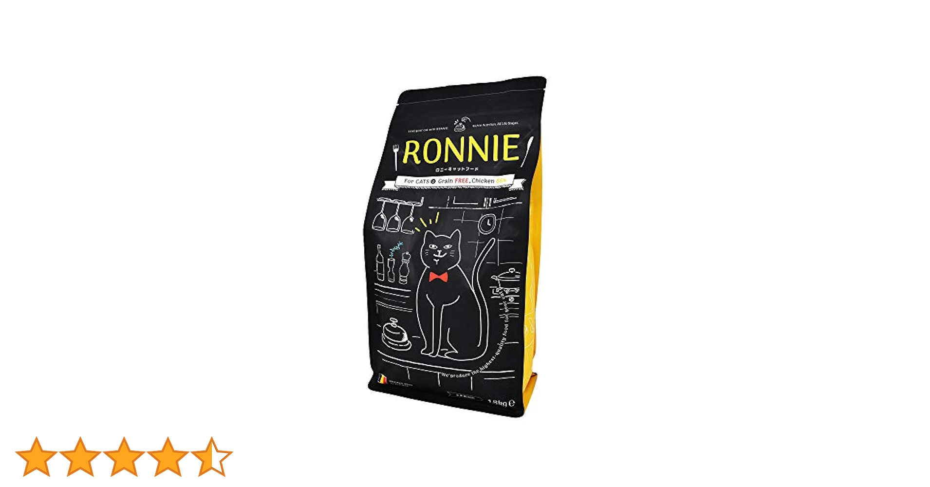 Amazon | ロニーキャットフード チキン 1.8kg グレインフリー